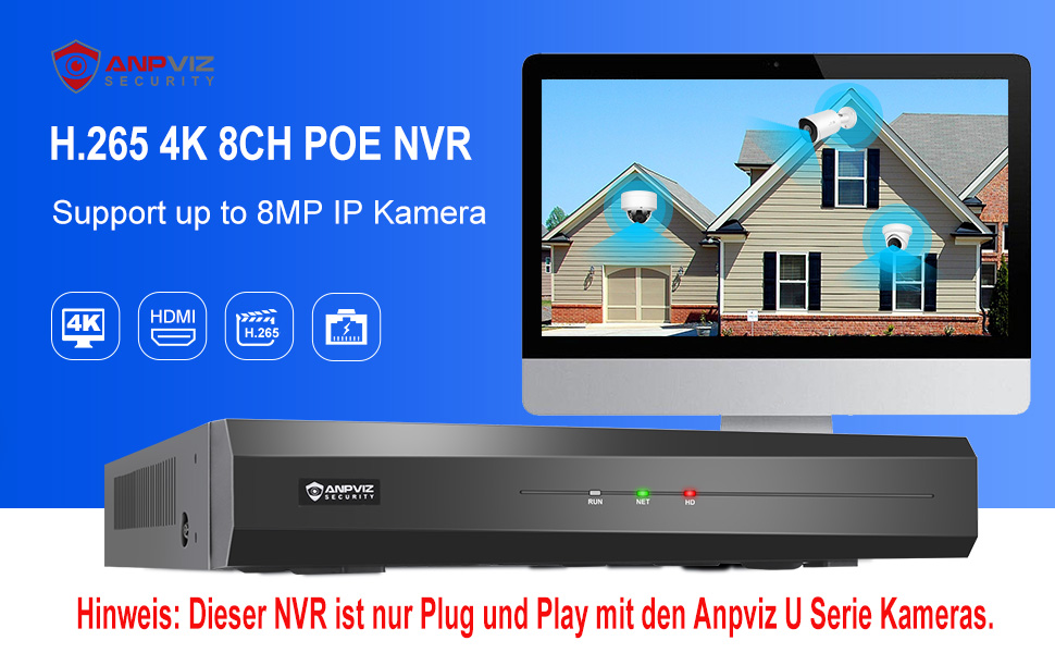 NVR3108M1-8P-2TB