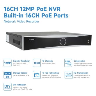 NVR7616K2-16P