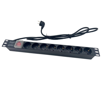 19-zoll-steckdosenleiste-8-fach-1he-rack-stromverteiler-mit-schalter-18m