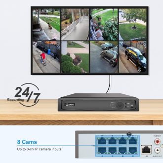 NVR7608Q18P(D)-2TB
